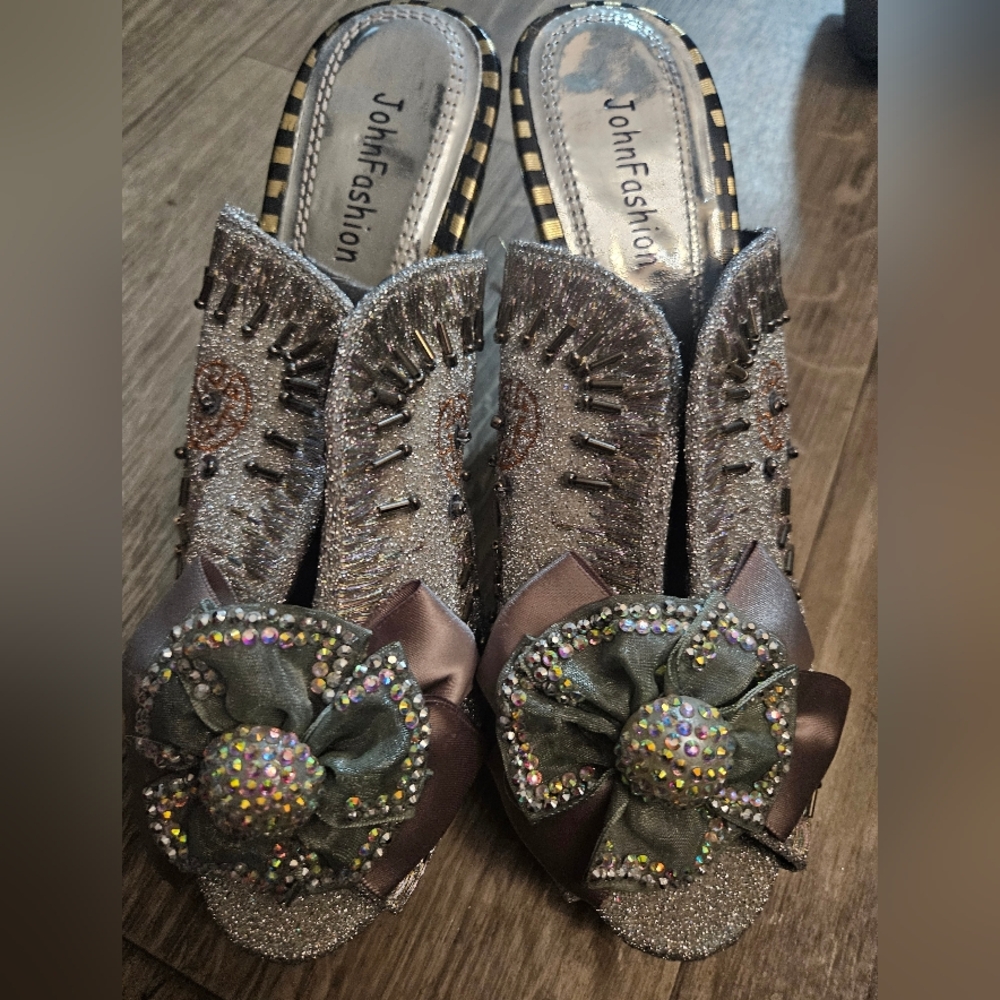 Women's Glittery Heels